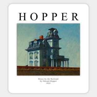 High Resolution Edward Hopper Painting House by the Railroad 1925 Sticker